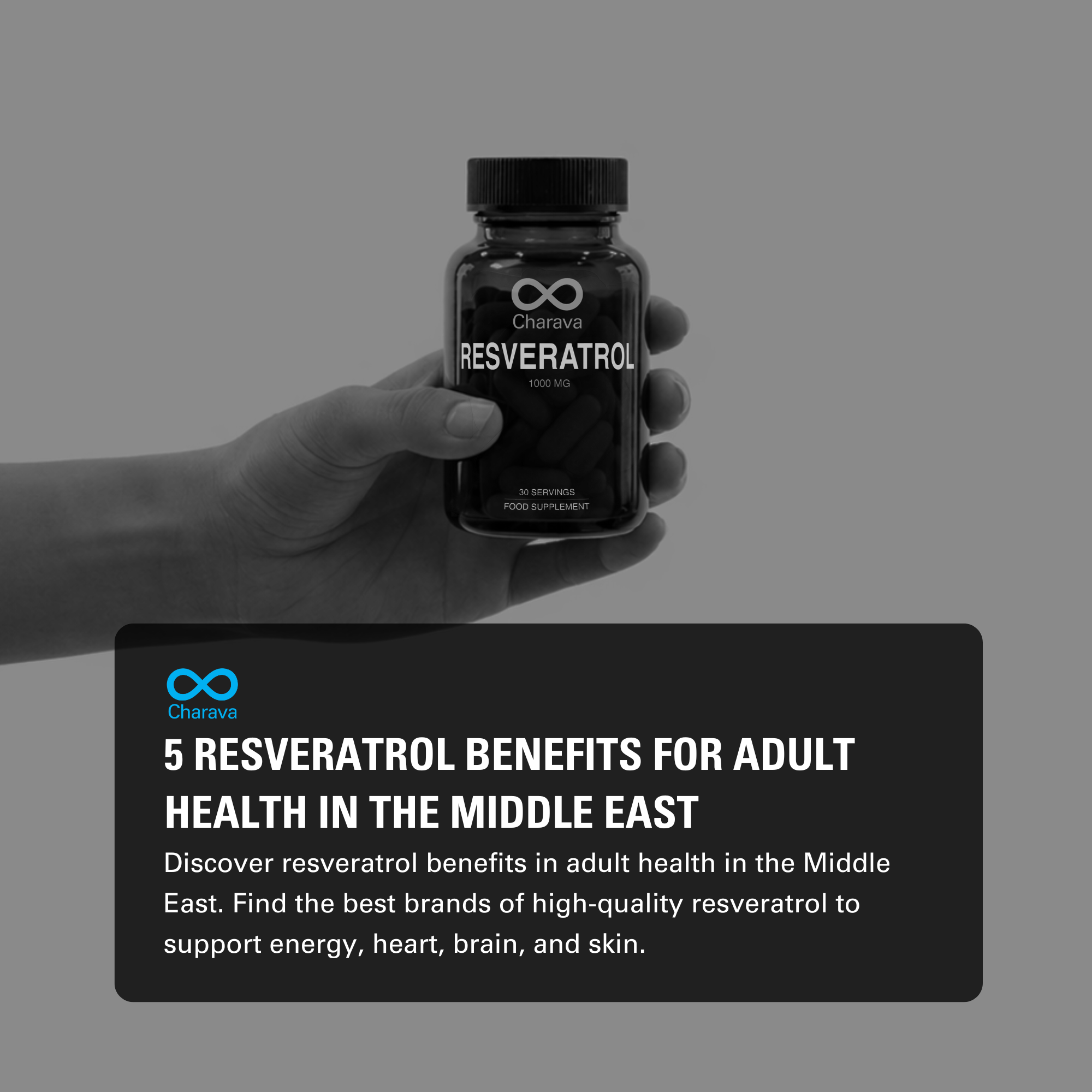 How Resveratrol Works and Supports Adult Health in the Middle East - Charava MENA