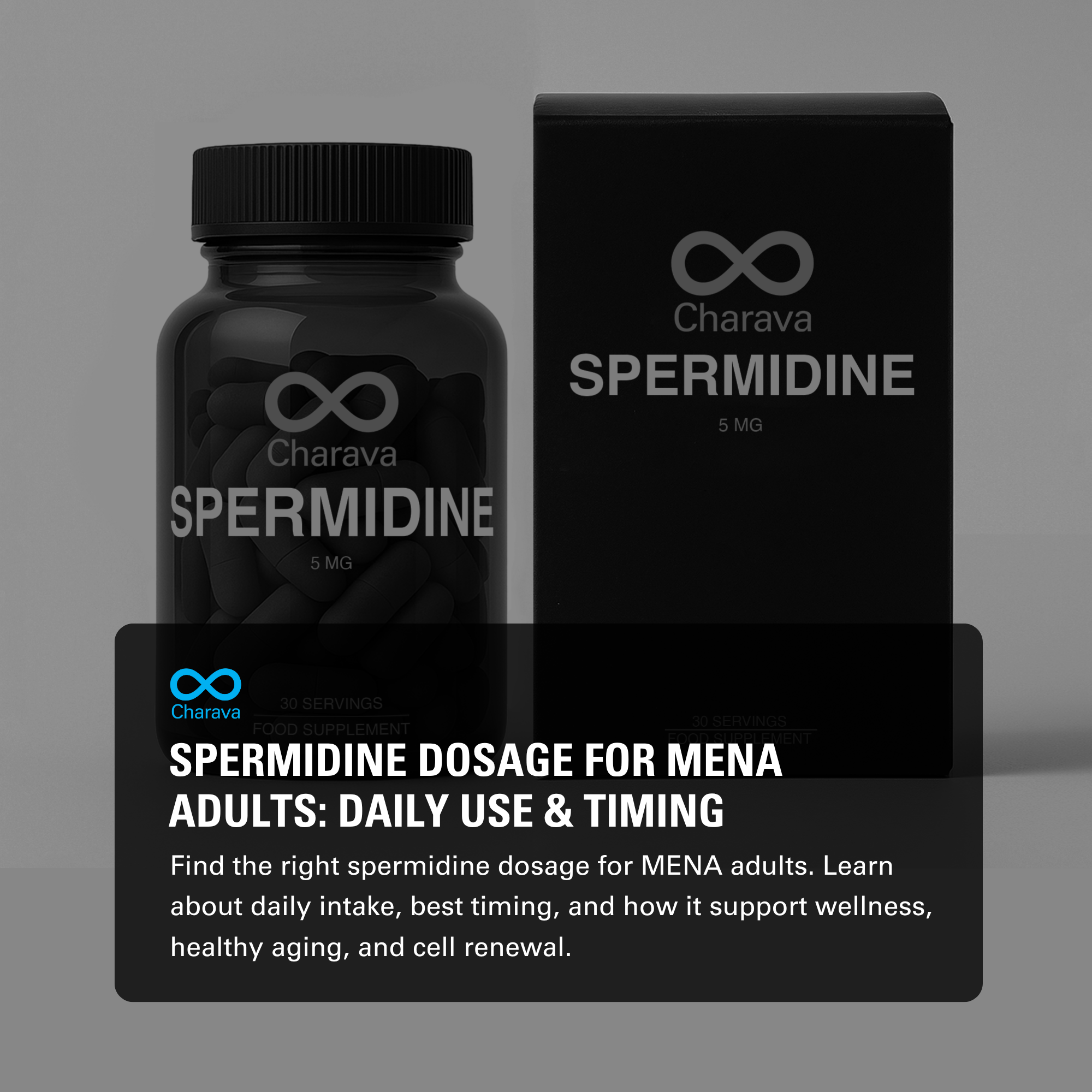 Spermidine Dosage: Daily Supplement Guide for Adults in MENA Region - Charava MENA