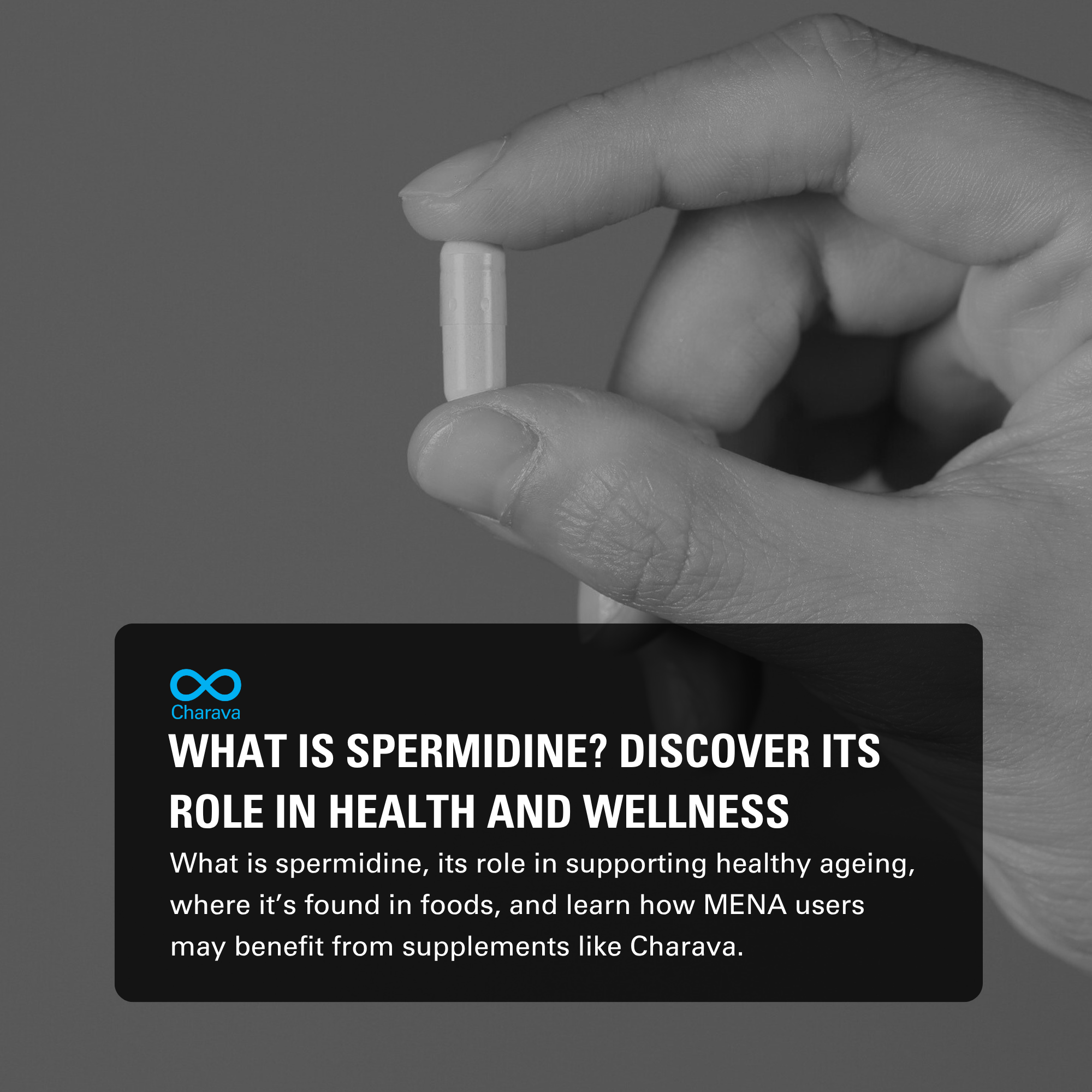 Spermidine Guide: Its Role, Sources and How to Choose Supplements - Charava MENA