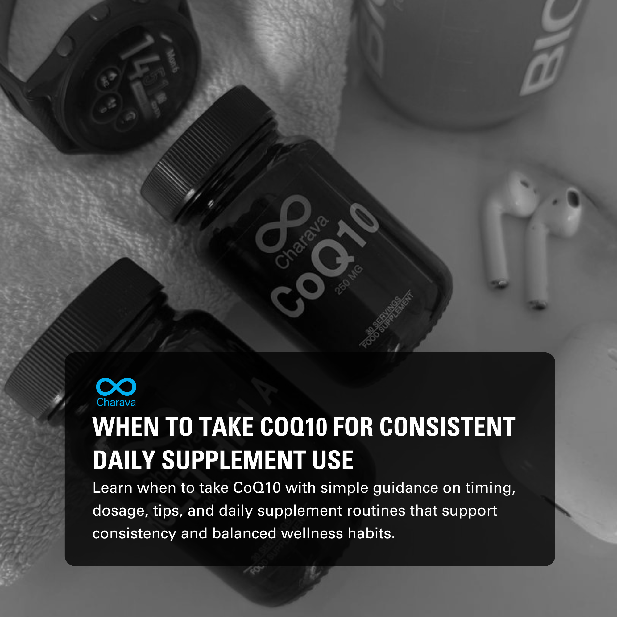 When to Take CoQ10: A Practical Guide to Timing and Daily Wellness - Charava MENA