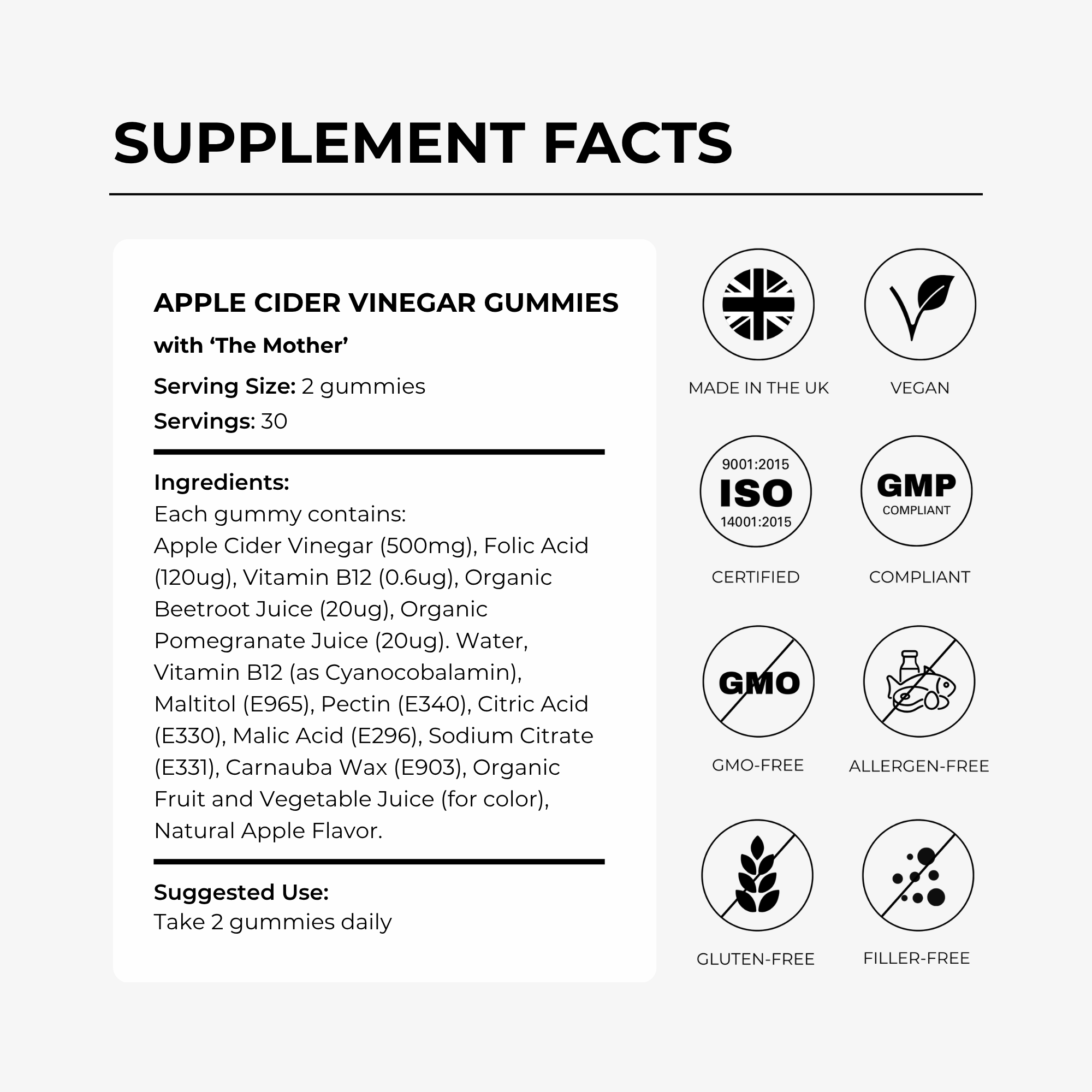 Apple Cider Vinegar Gummies