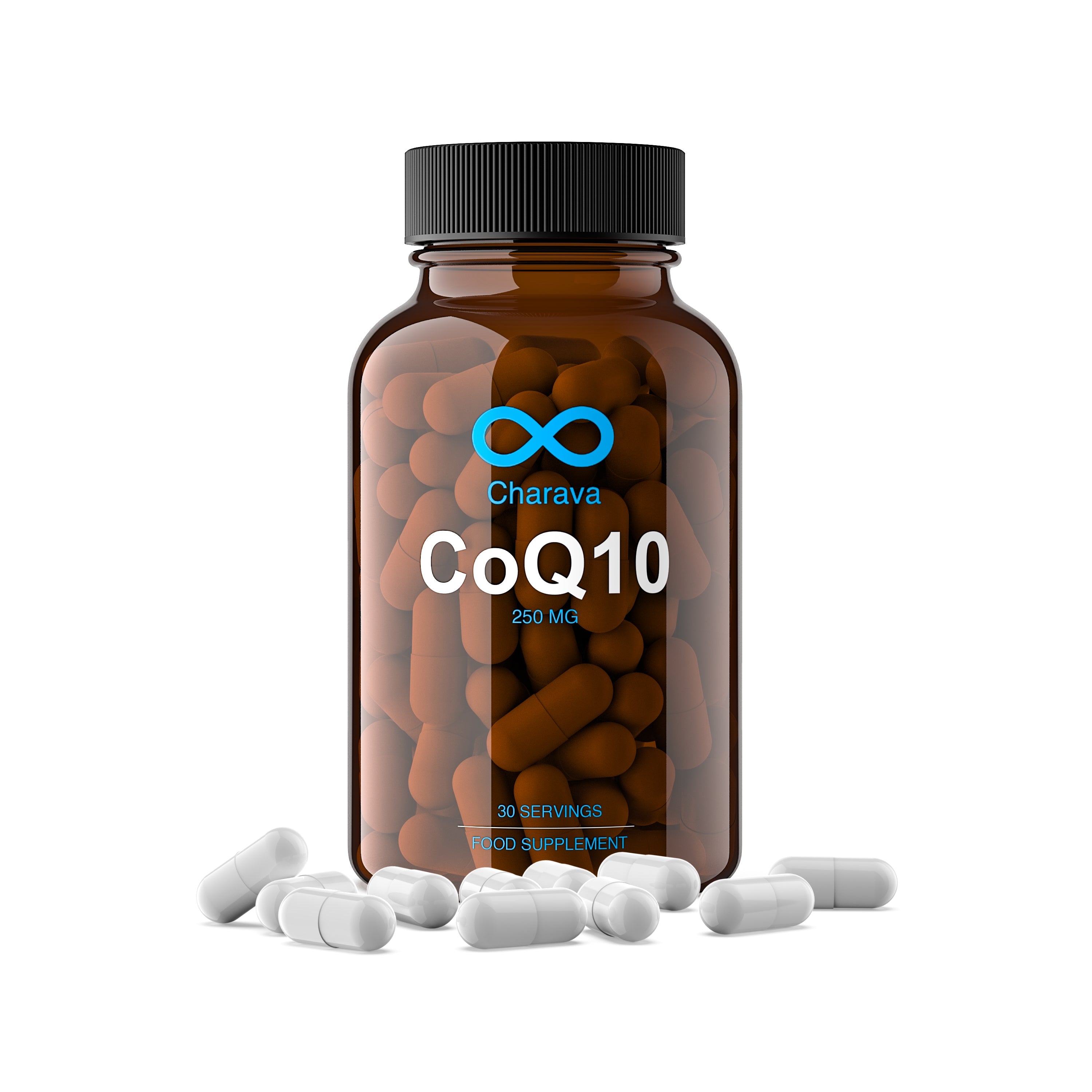 CoQ10 - Ubiquinone Coenzyme Q10 250mg - Charava MENA