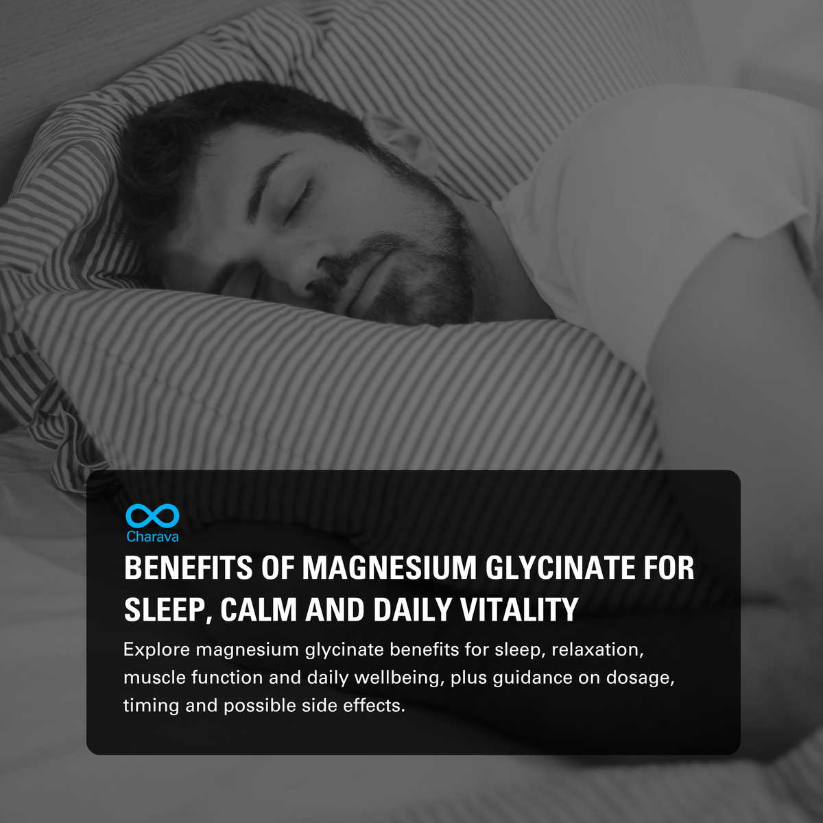 Benefits of Magnesium Glycinate for Sleep & Vitality