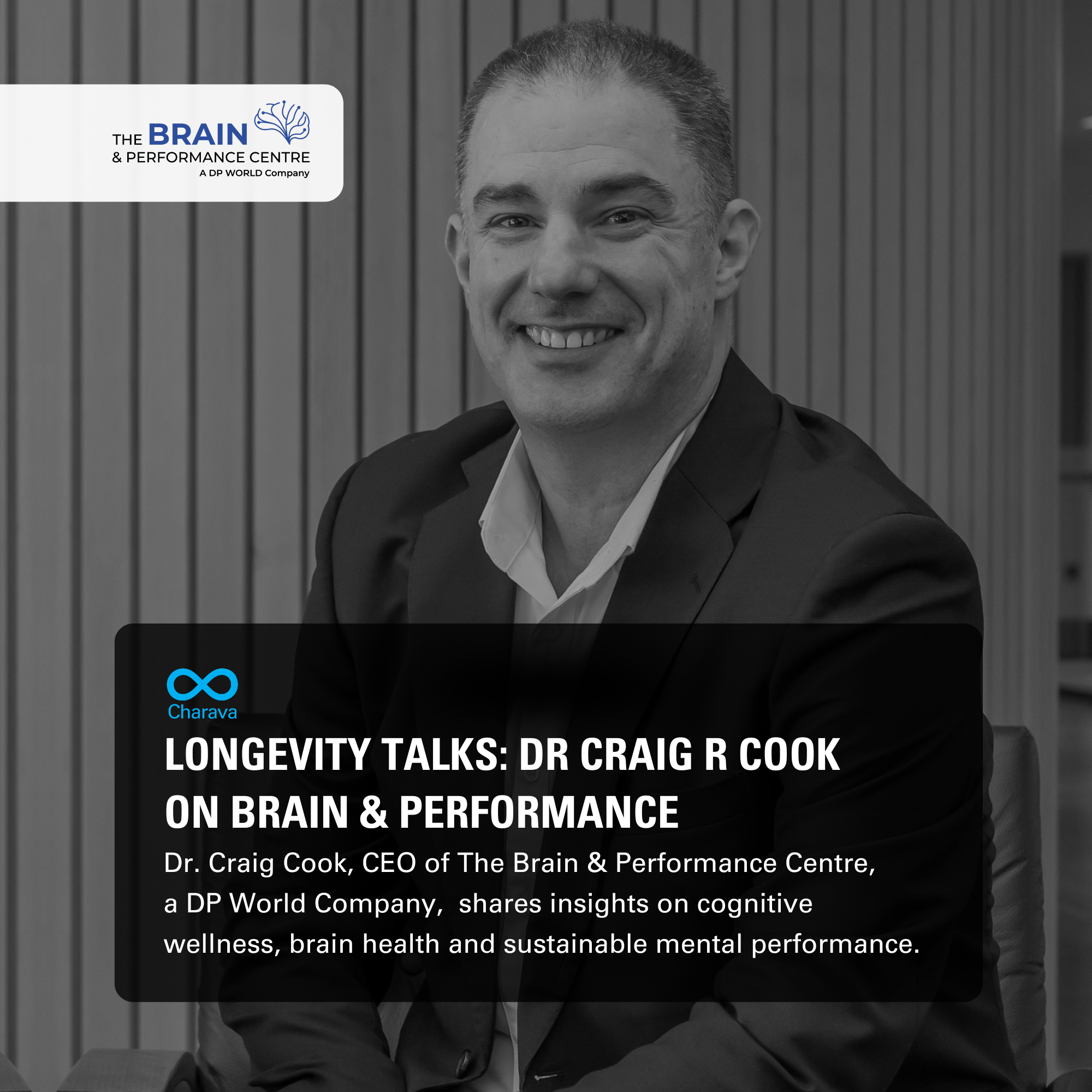 Dr Craig R Cook: Brain Health & Longevity Insights MENA