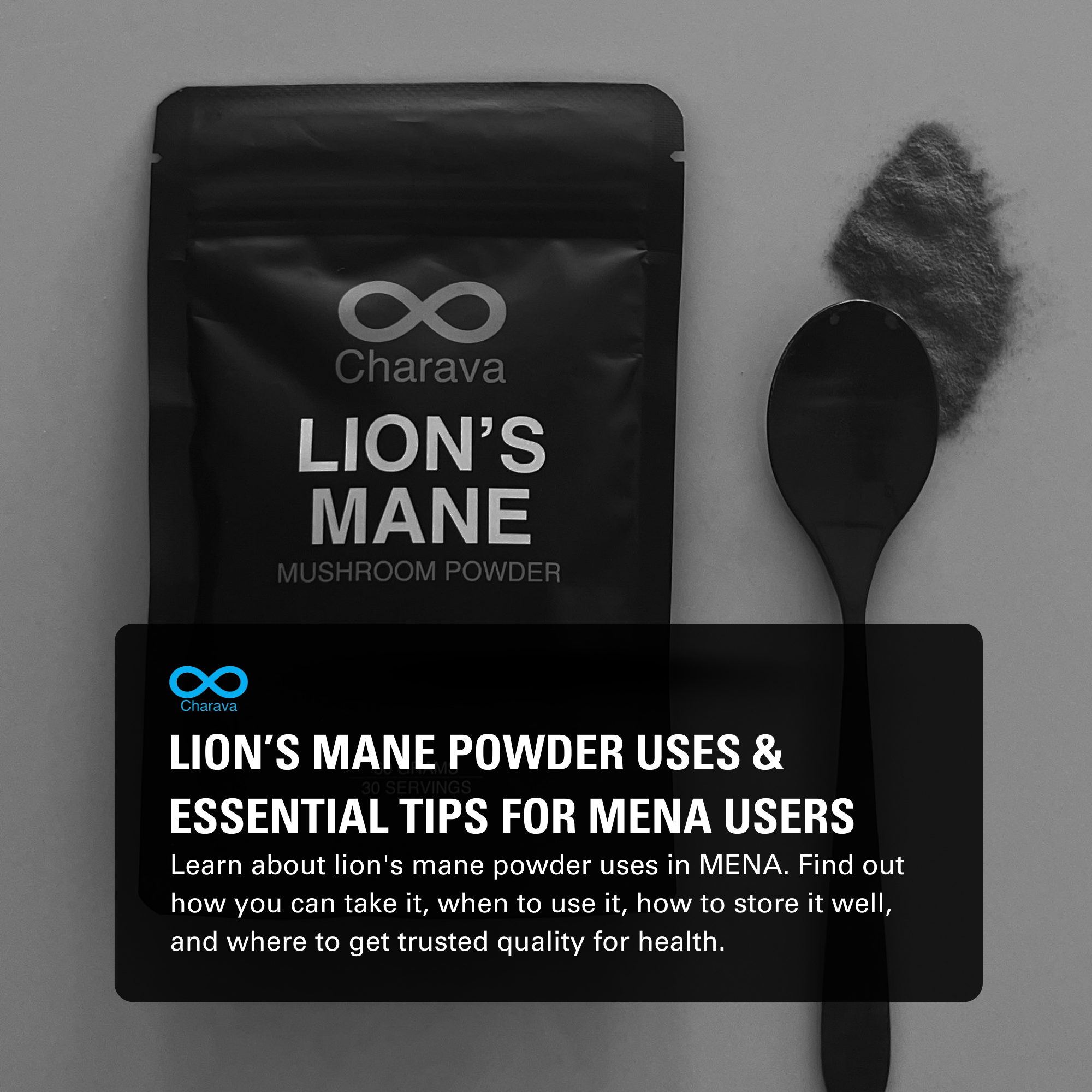 A Step-by-Step Guide to Daily Lion’s Mane Powder Use for Wellness | Charava MENA