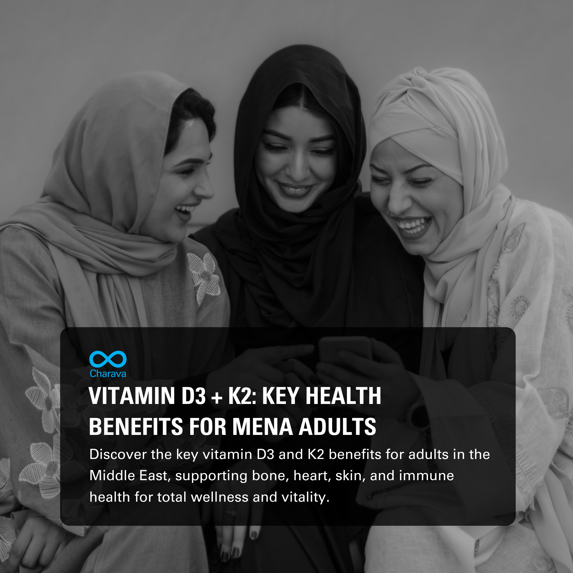 Top 7 Key Vitamin D3 & K2 Benefits for Adults in Middle East - Charava MENA