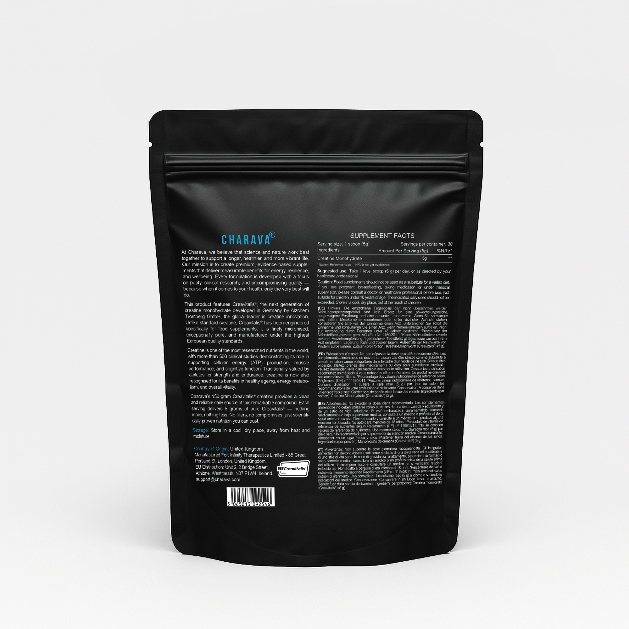Charava Creatine - Ultra Fine