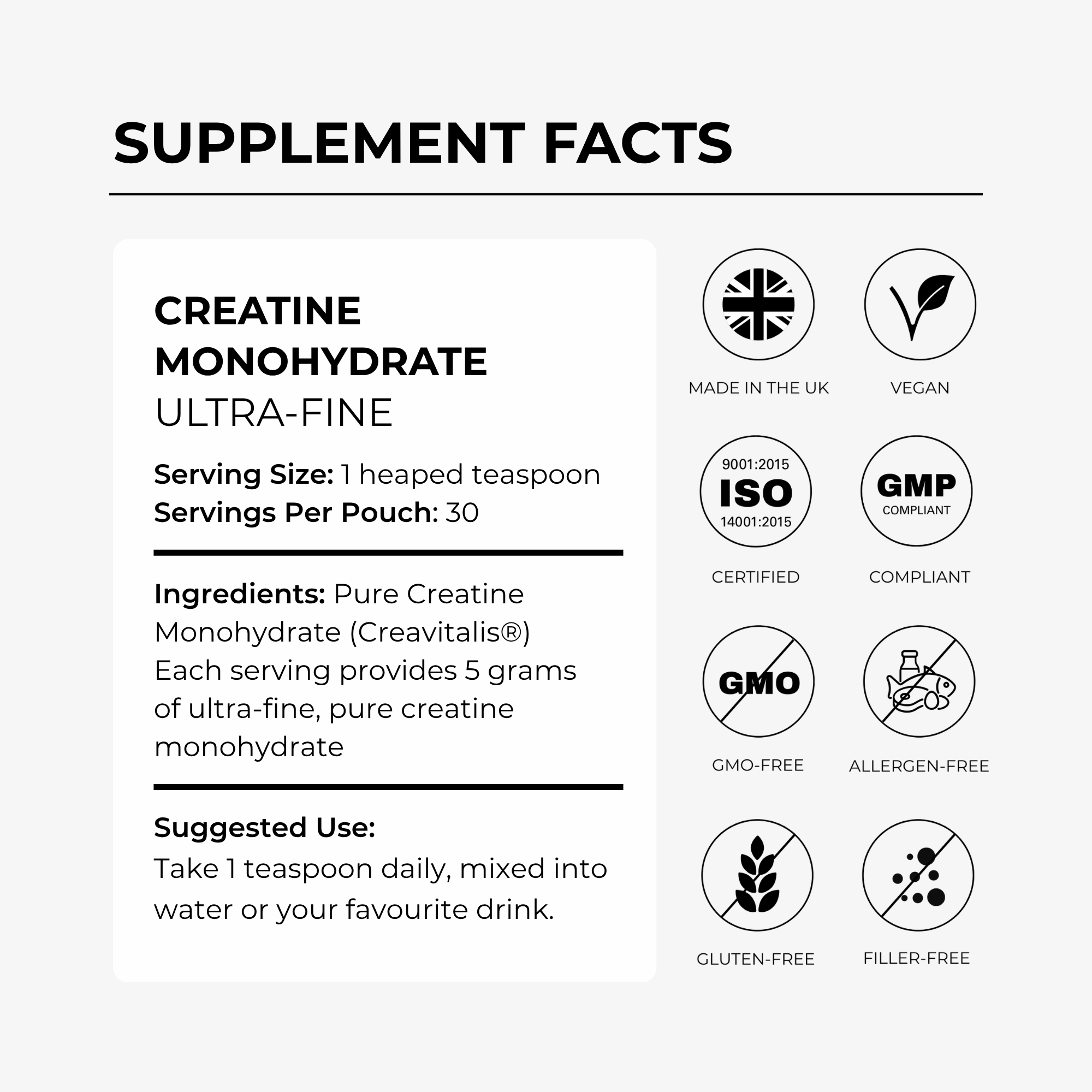 Charava Creatine - Ultra Fine