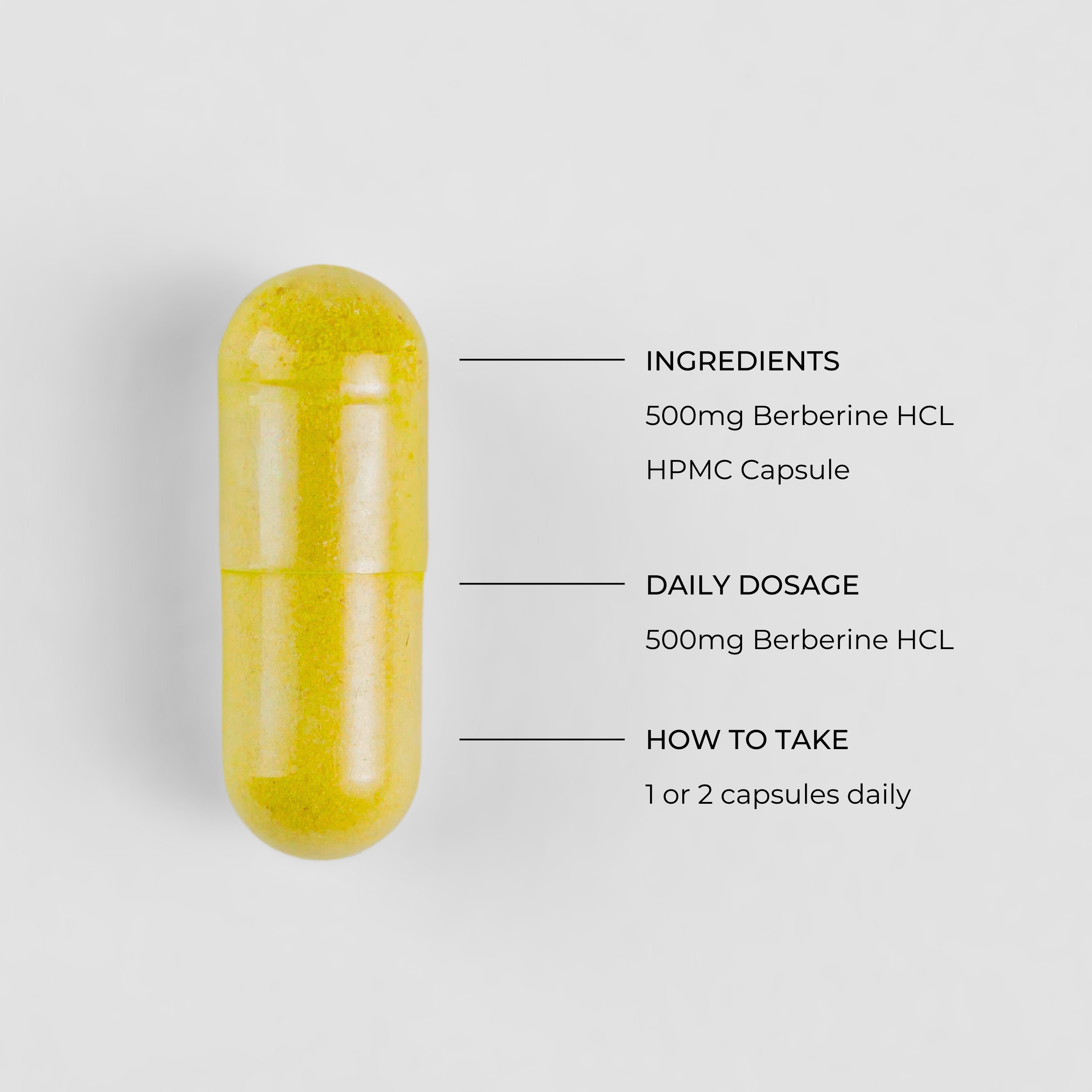 United Arab Emirates Berberine 500mg capsule